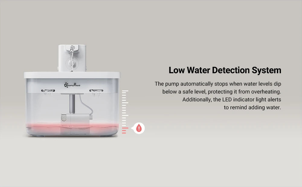 Automatic Stainless Steel Cat Water Fountain Wireless