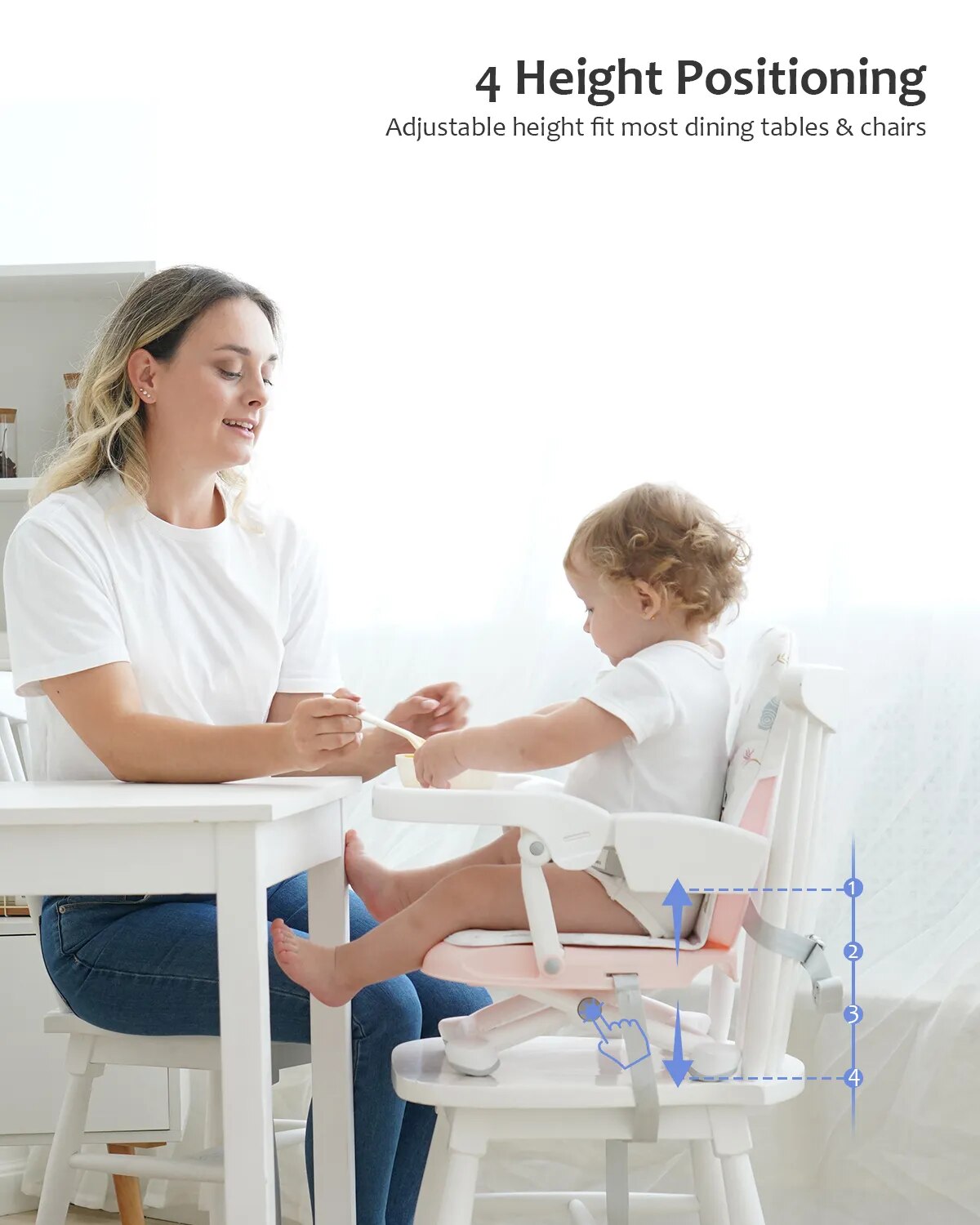 UBRAVOO toddler booster highchair ACE1013