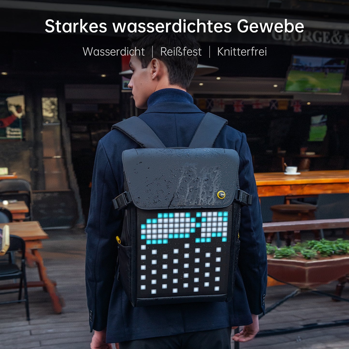 DIVOOM Pixoo Backpack LED