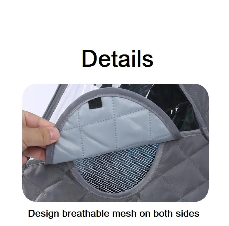Universal Thermal Waterproof Rain Cover – Pushchair Shield UK