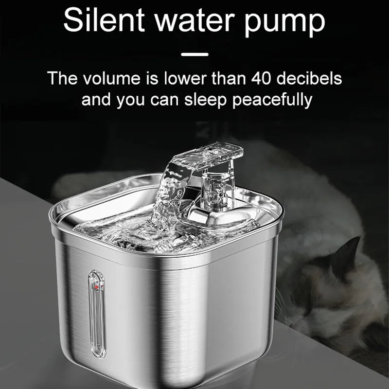 Cat Fountain Automatic with Sensor Ultra Quiet