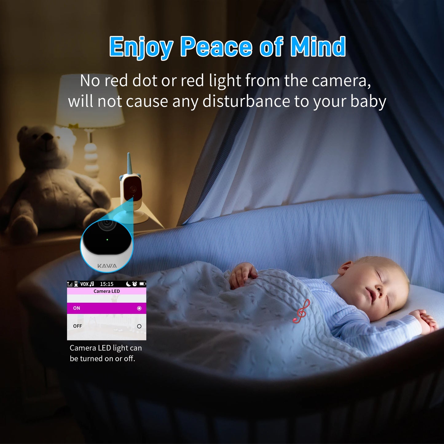 KAWA Baby Monitor with Camera