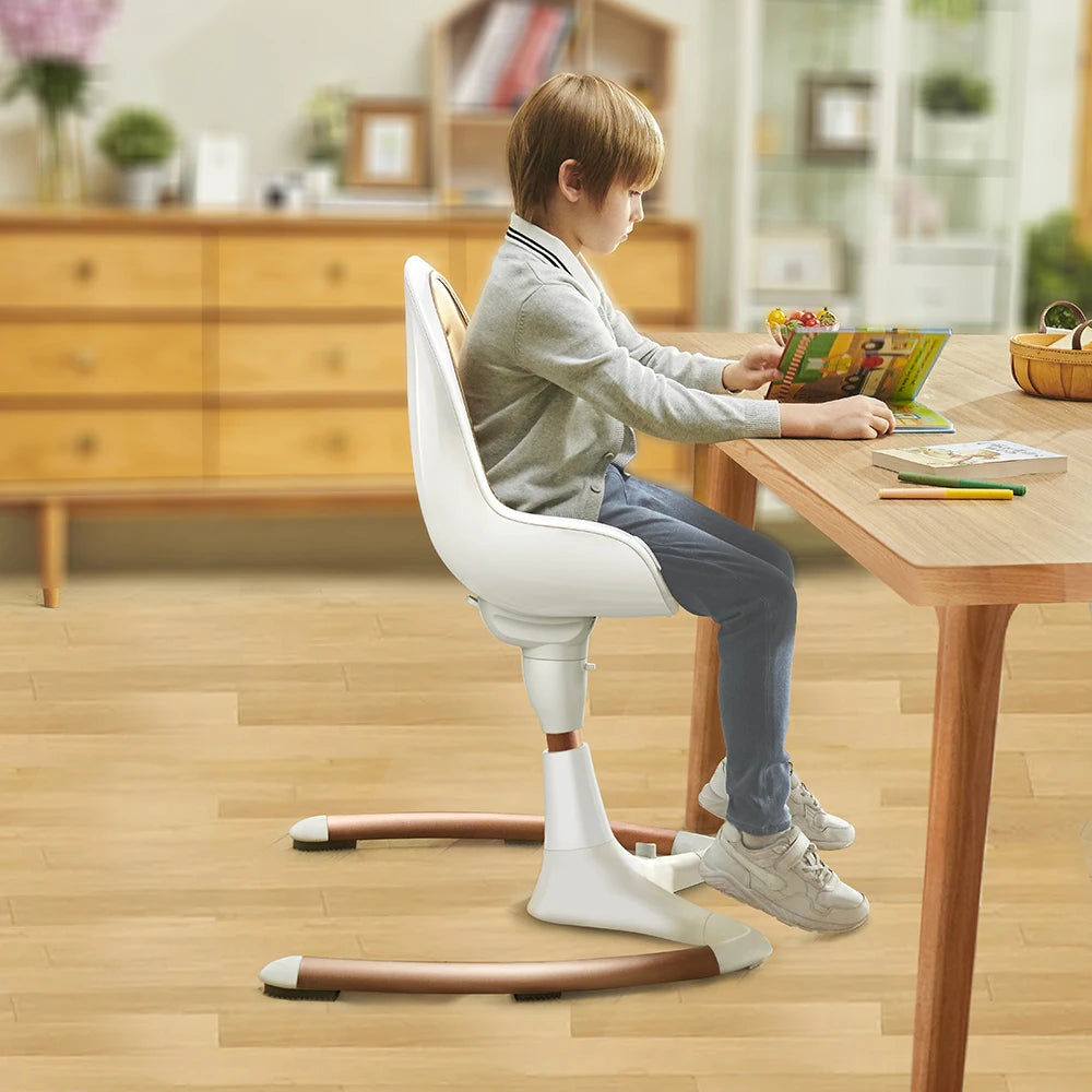 Hotmom ™ 360° Rotating HighChair With Adjustable Seat Height