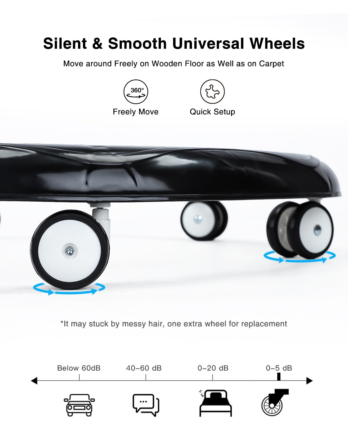 UBRAVOO Baby Walker Round Adjustable