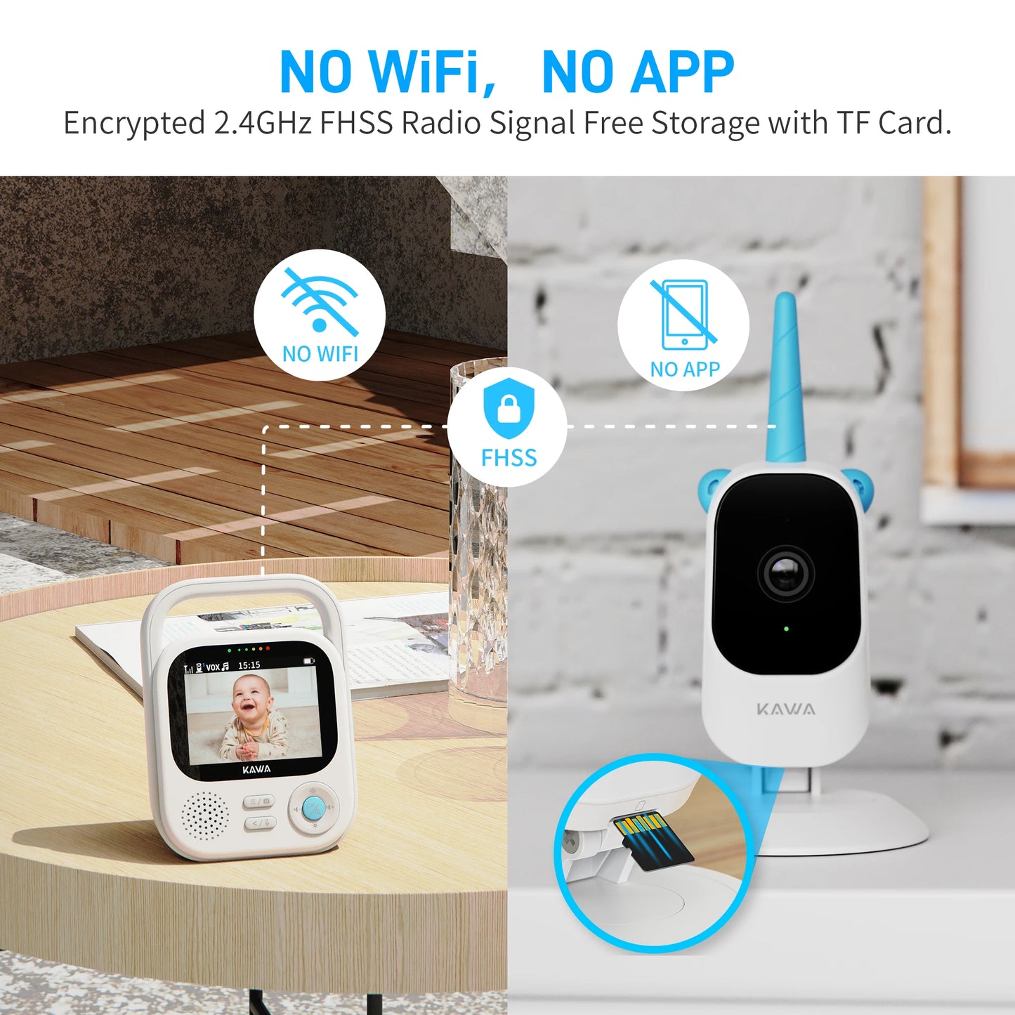 KAWA Baby Monitor with Camera