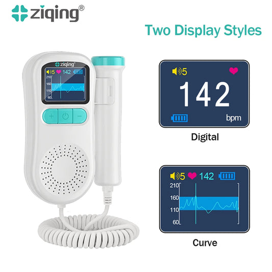 Doppler Pregnancy Baby Heart Rate Monitor