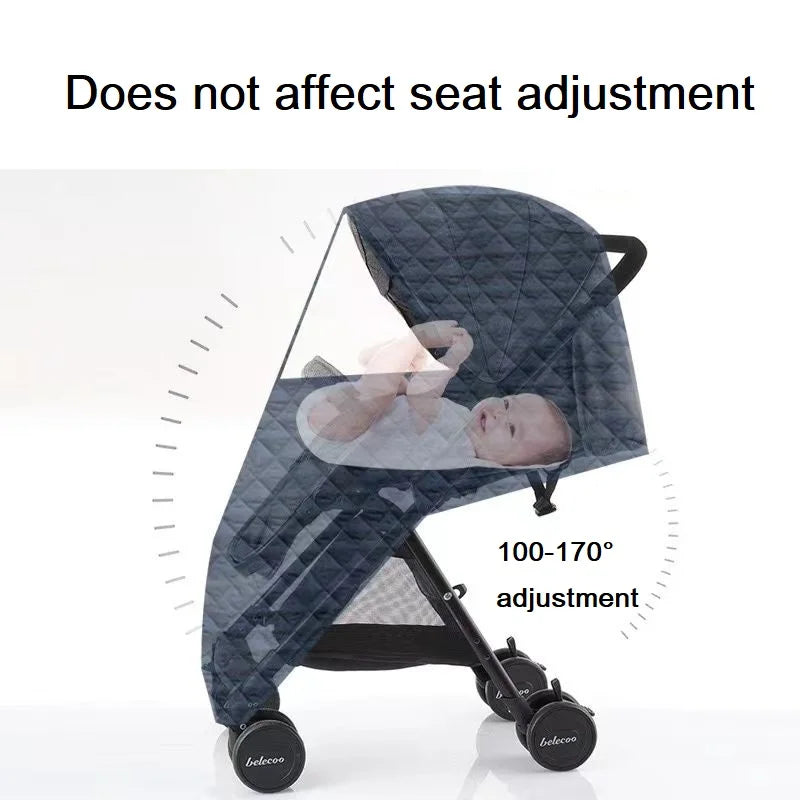 Universal Thermal Waterproof Rain Cover – Pushchair Shield UK