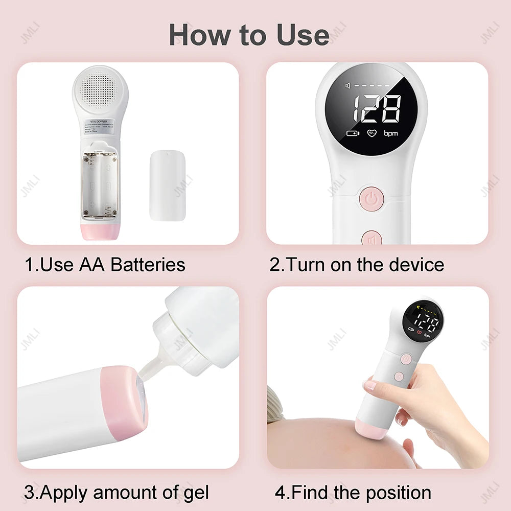 Portable Ultrasound Doppler Fetal