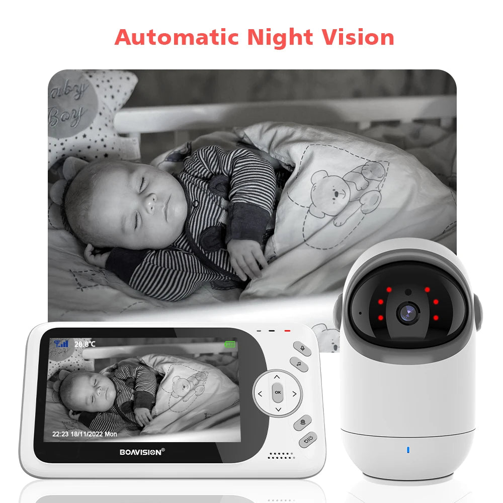 Video Baby Monitor With Pan Tilt Camera VB801