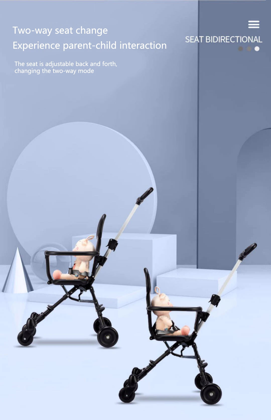 Baby Stroller Folding Portable