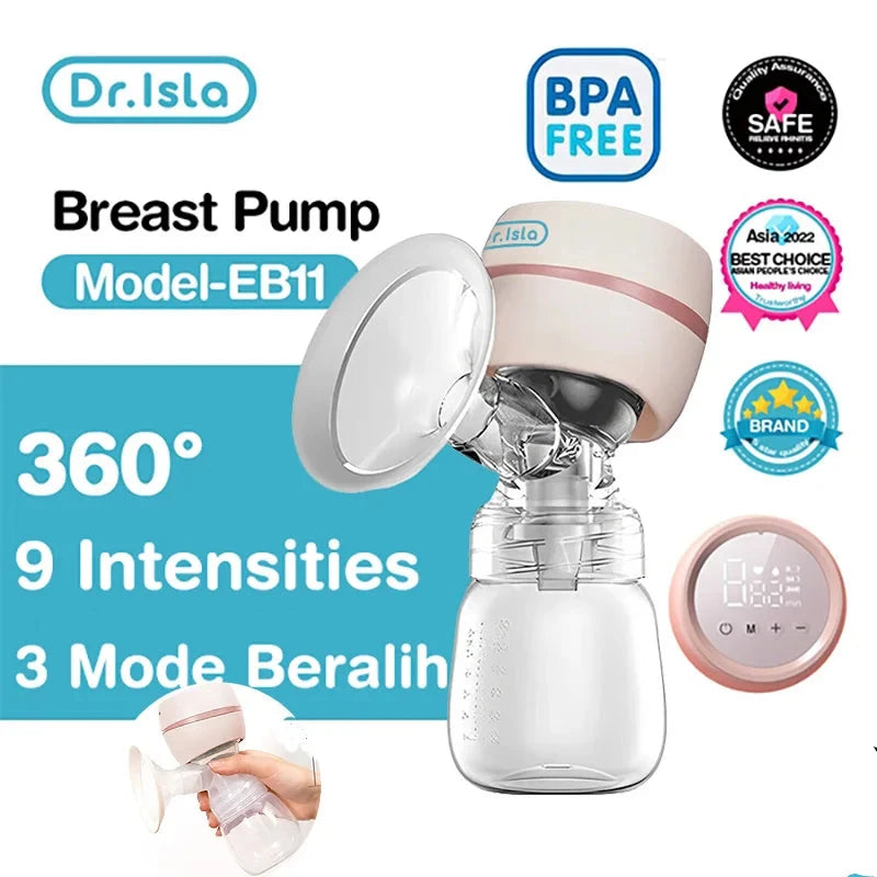 Dr.isla Automatic Breast Pump Powerful Suction MB6