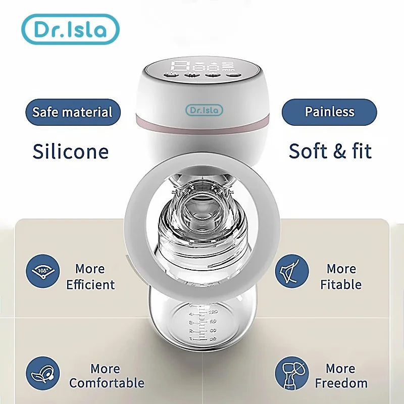 Dr.isla Automatic Breast Pump Powerful Suction MB6