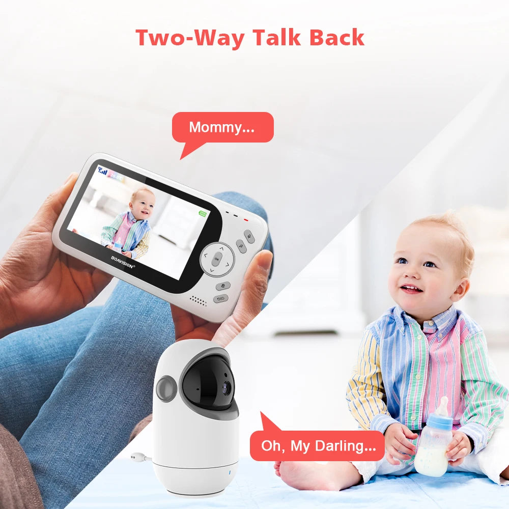 Video Baby Monitor With Pan Tilt Camera VB801