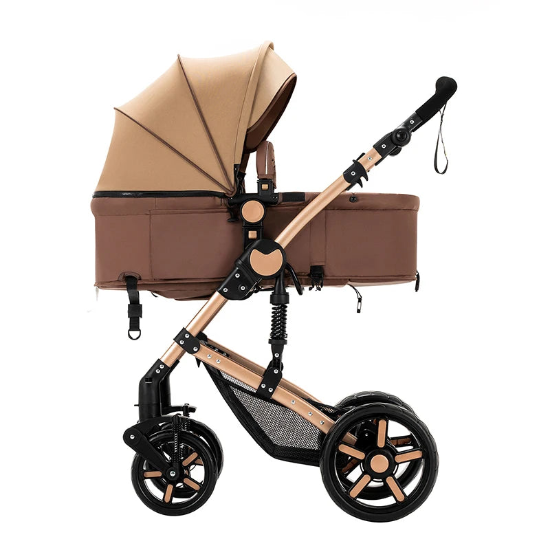 Baby Stroller 3 in 1 Reversible Lightweight