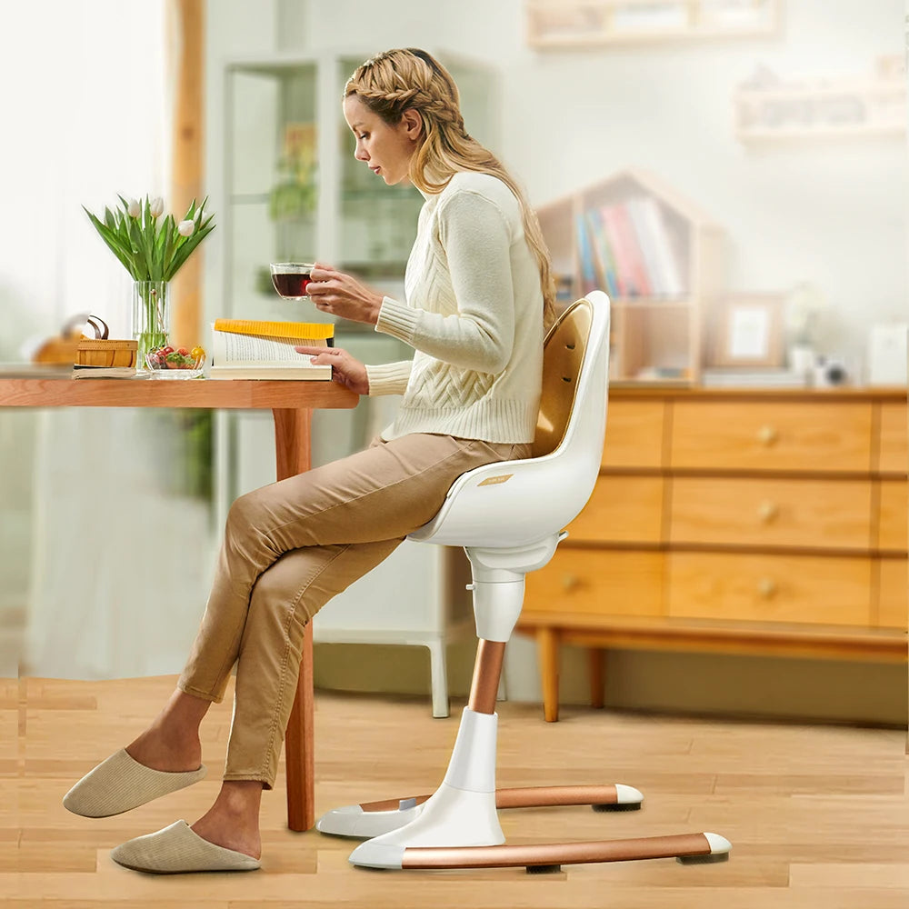Hotmom 360 Swivel High Chair with Adjustable Seat Height