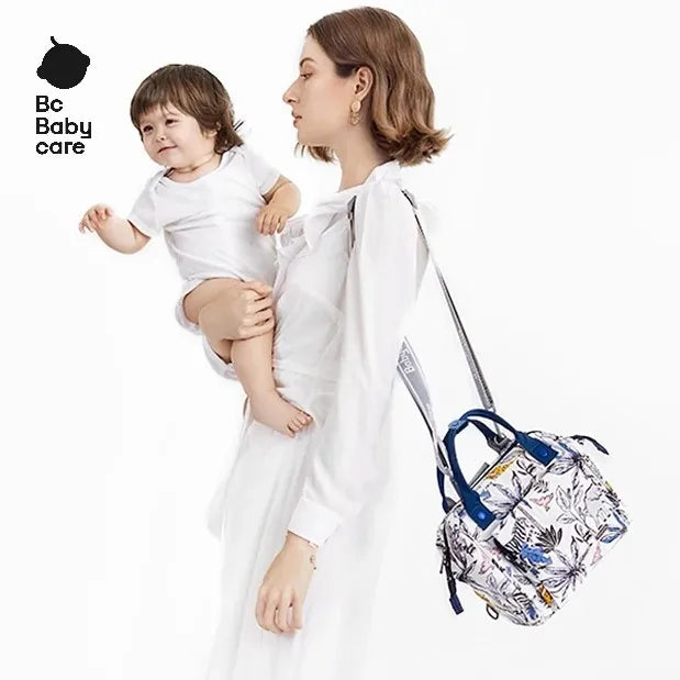 Portable Baby Diaper Bag Backpack Waterproof