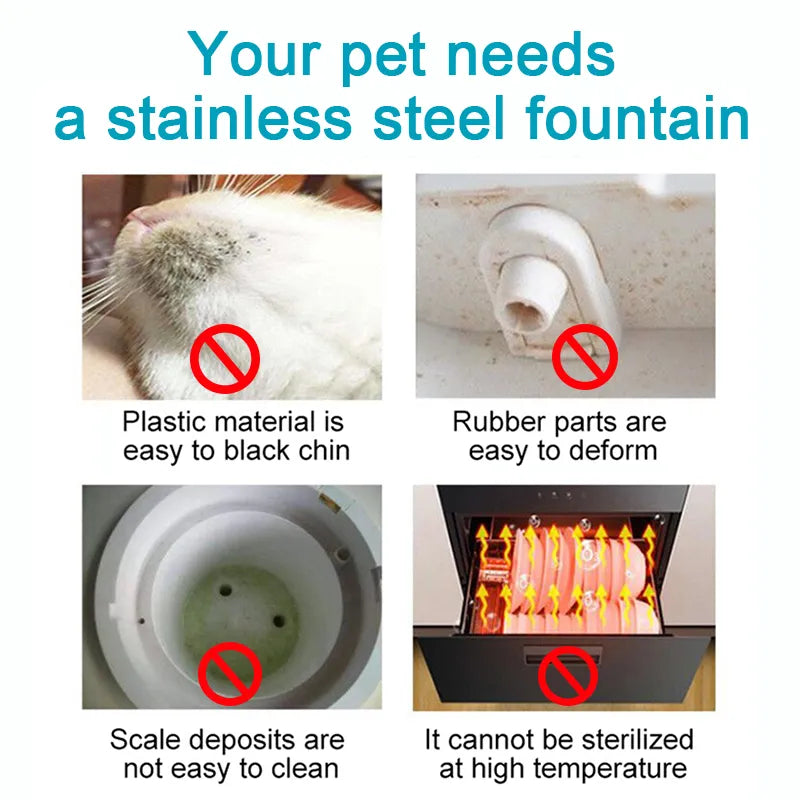 Cat Fountain Automatic with Sensor Ultra Quiet