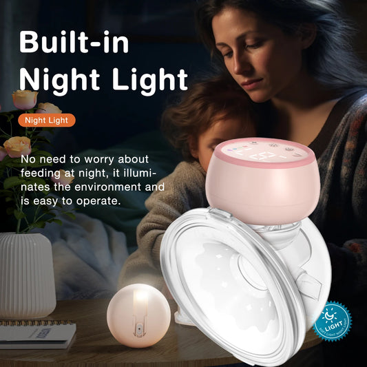 Dr.isla Wearable Breast Pump With night light hands free