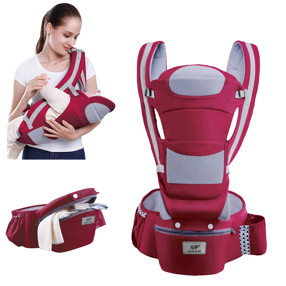 Ergonomic Baby Carrier Hip Seat Sling Wrap Holder 3 In 1