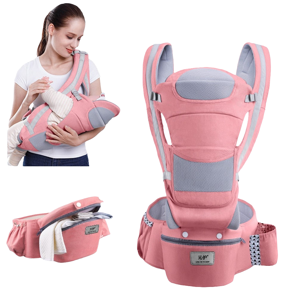 Ergonomic Baby Carrier Hip Seat Sling Wrap Holder 3 In 1
