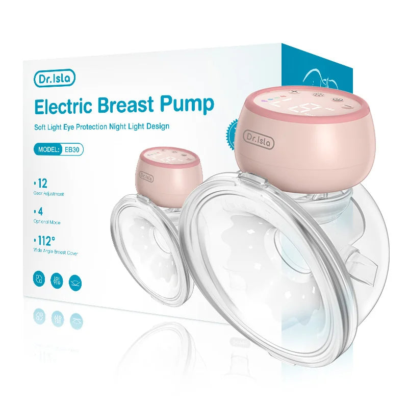 Dr.isla Wearable Breast Pump With night light hands free