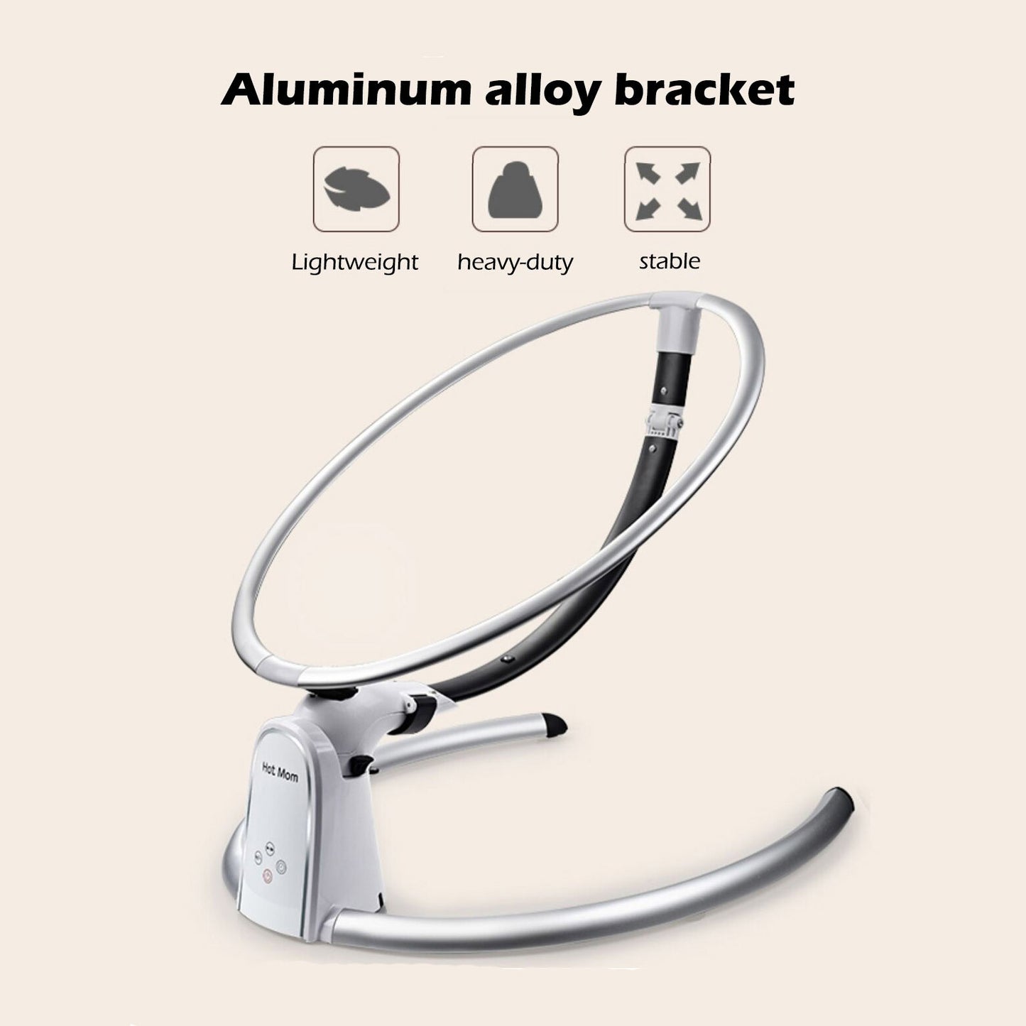 Hotmom ™ Electric Baby Bouncer with Bluetooth 5 swing speeds