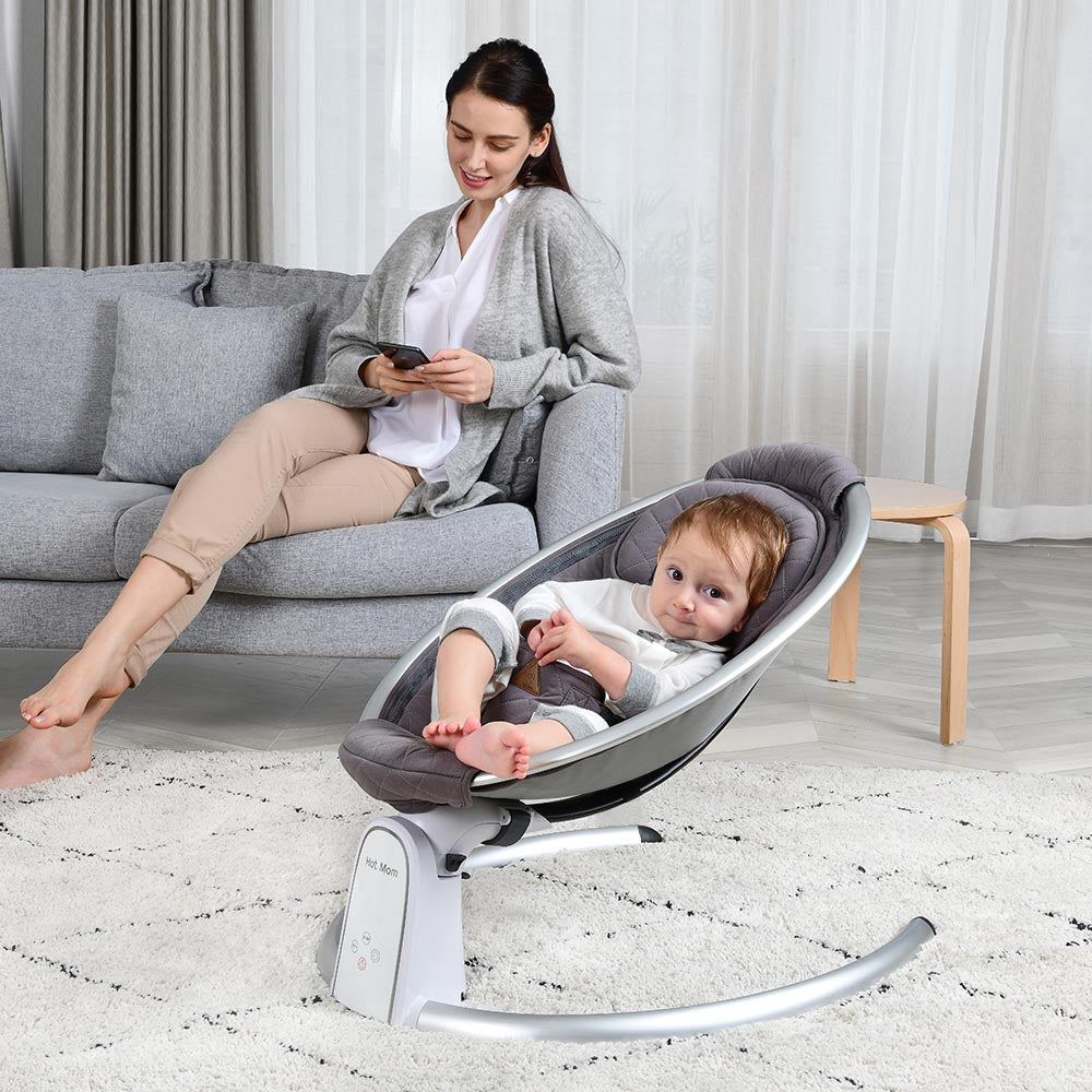 Electric Baby Swing with Bluetooth Hot Mom