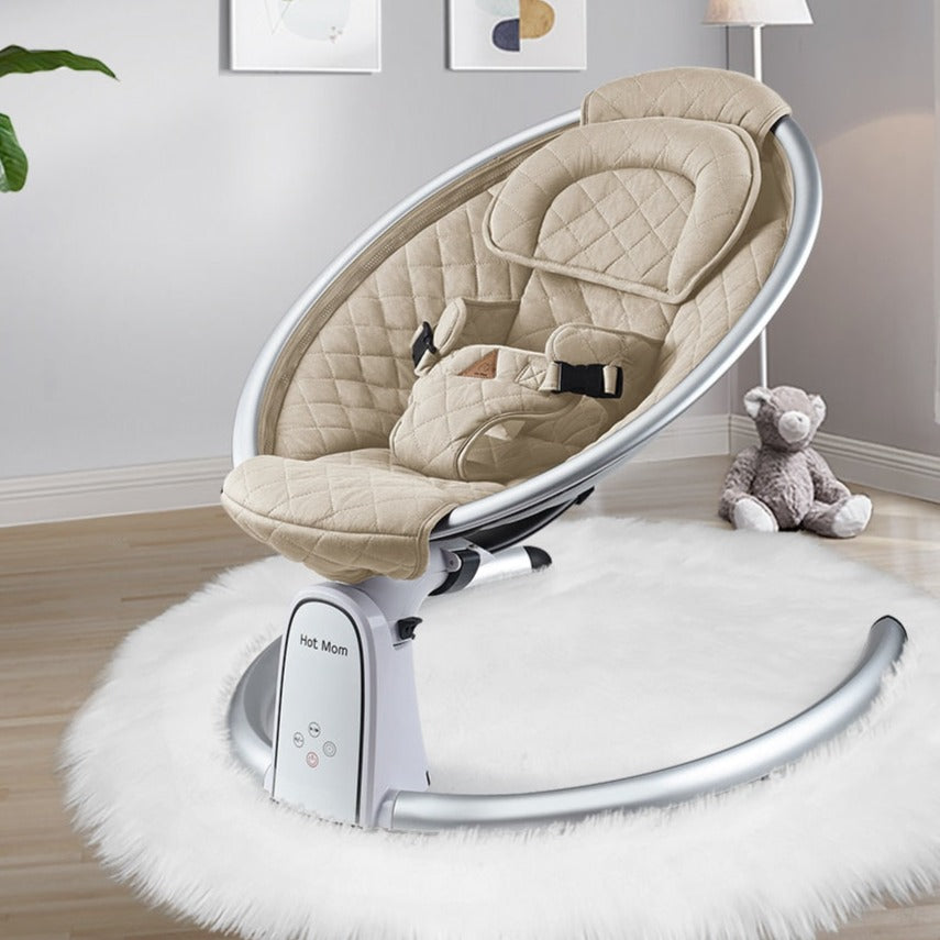 Hotmom ™ Electric Baby Bouncer with Bluetooth 5 swing speeds