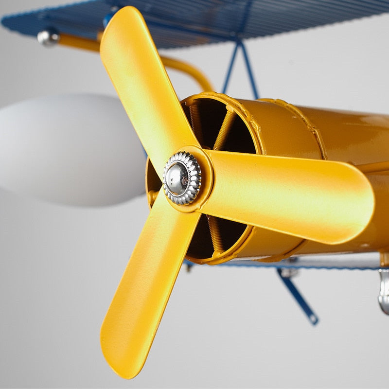 Kids Room Lamp Chandelier Airplane