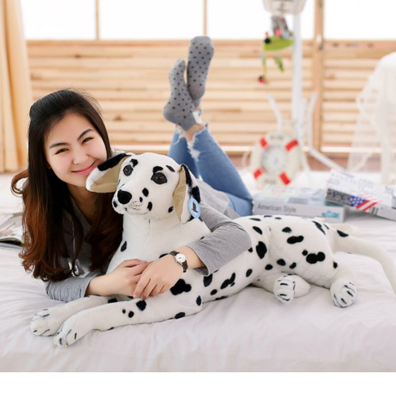 Realistic Plush Dalmatian Toy