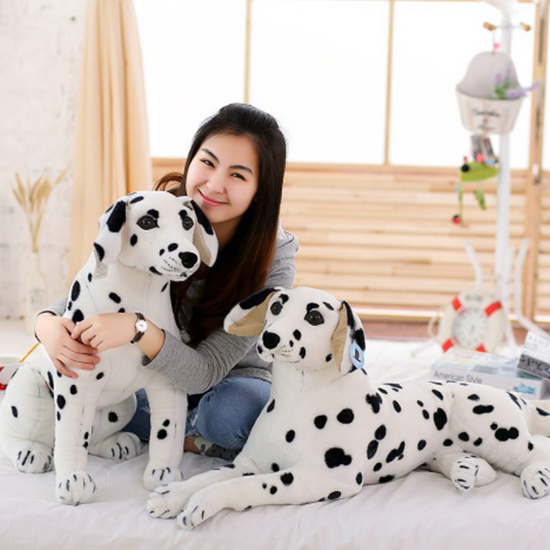 Realistic Plush Dalmatian Toy