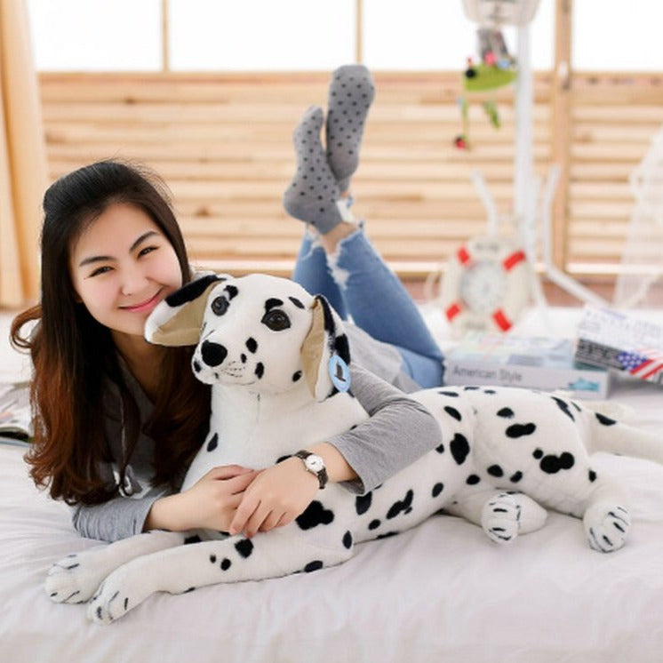 Realistic Plush Dalmatian Toy