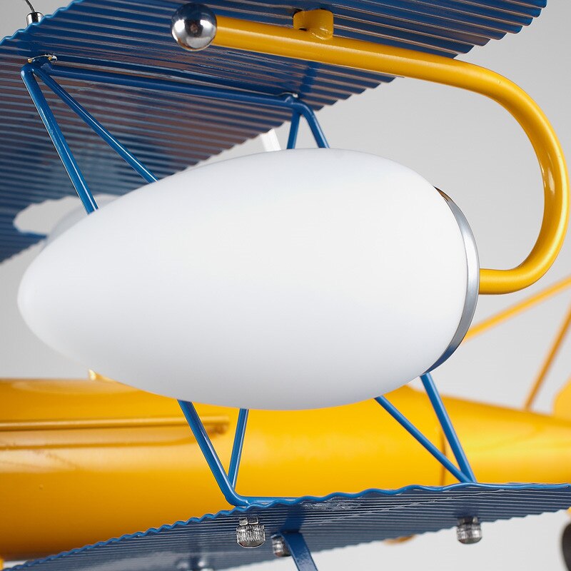 Kids Room Lamp Chandelier Airplane