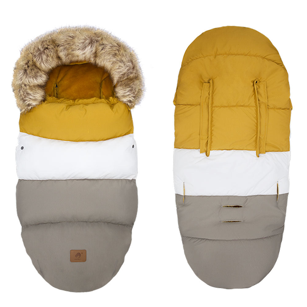 Luxury Universal Footmuff Baby Sleeping Bag In Stroller Winter