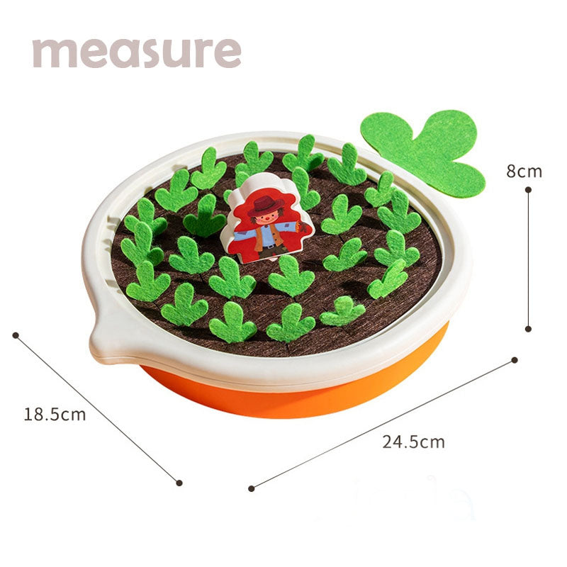 Baby Montessori Toys Vegetable Garden For Toddler Toys Educational