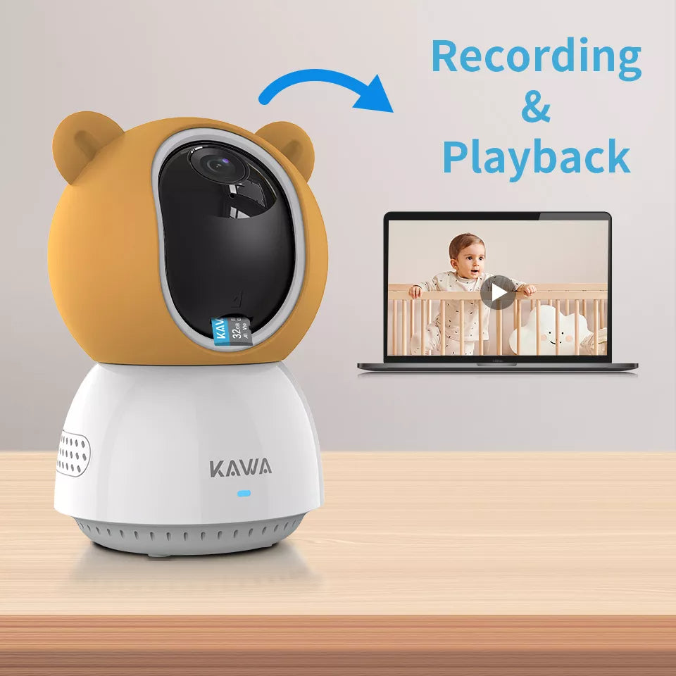 Baby Monitor with Cameras Audio Video Nanny Wireless