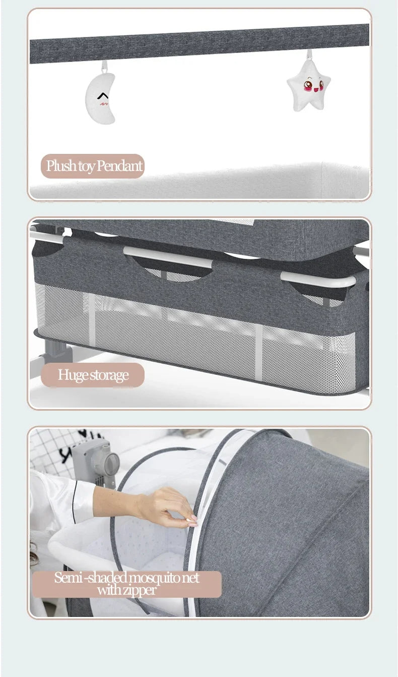 Smart Baby Bed Crib Portable