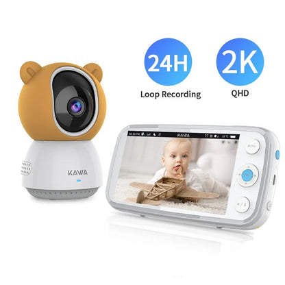 Baby Monitor with Cameras Audio Video Nanny Wireless