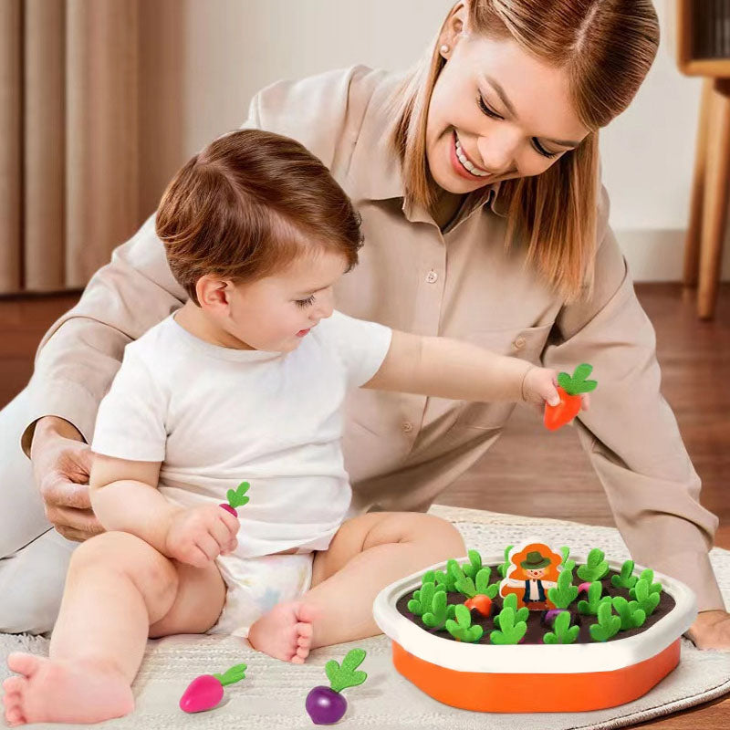 Baby Montessori Toys Vegetable Garden For Toddler Toys Educational