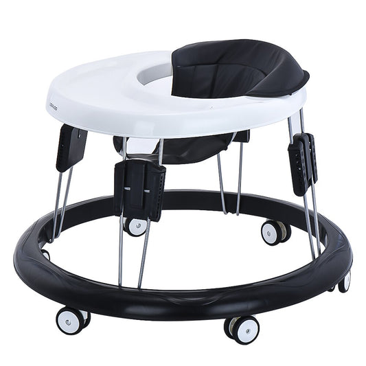 Baby Walker Round Adjustable with Universal Wheels Compact, 6-18 Months