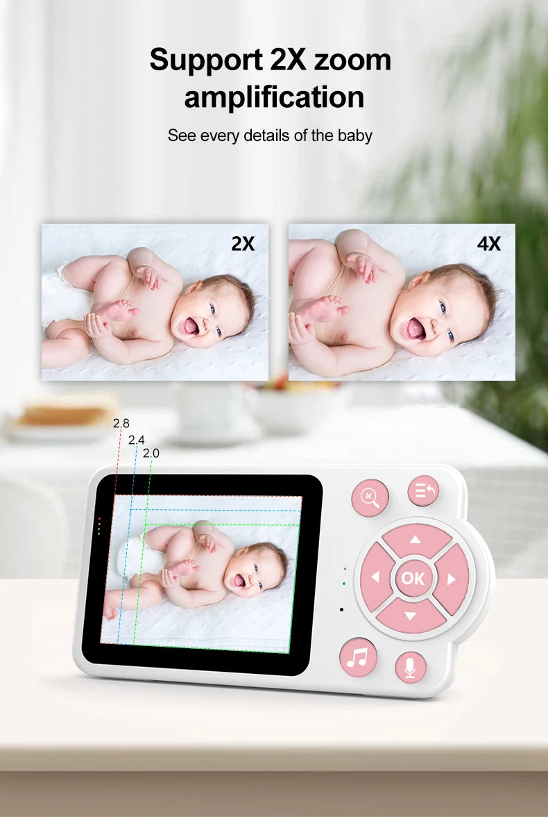 Baby Monitor With HD Camera Night Vision Babysitter