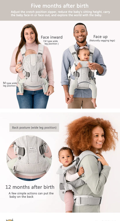 Baby Carrier Multifunction Breathable