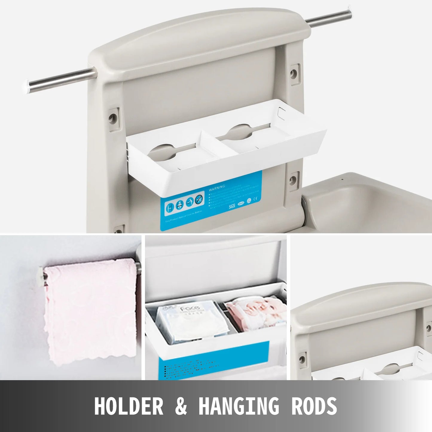 VEVOR Baby Changing Station Table