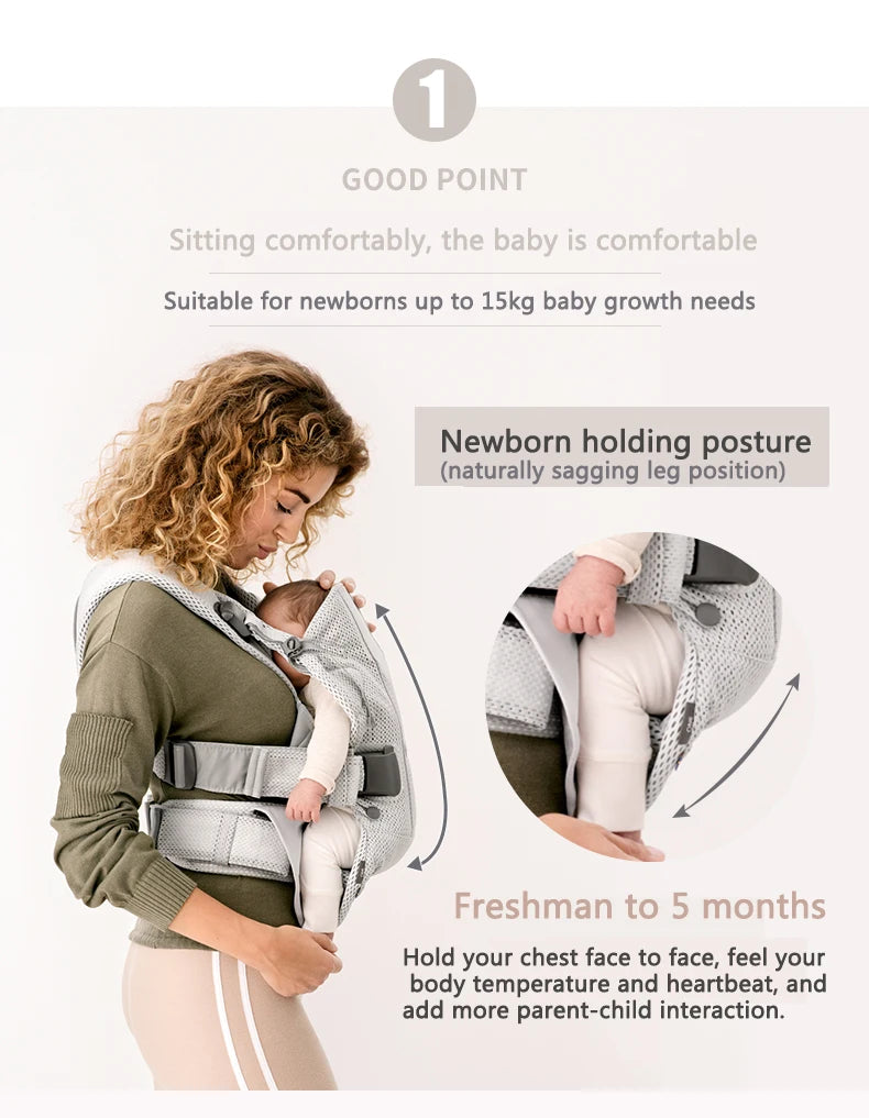 Baby Carrier Multifunction Breathable