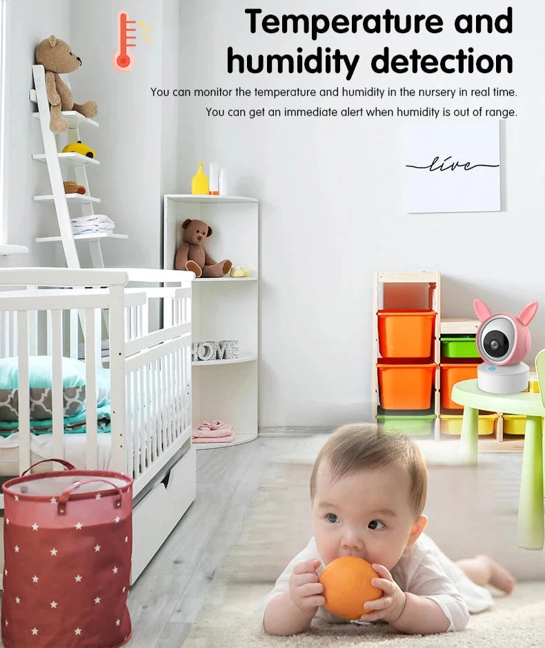 Tuya Smart Baby Monitor Night Vision