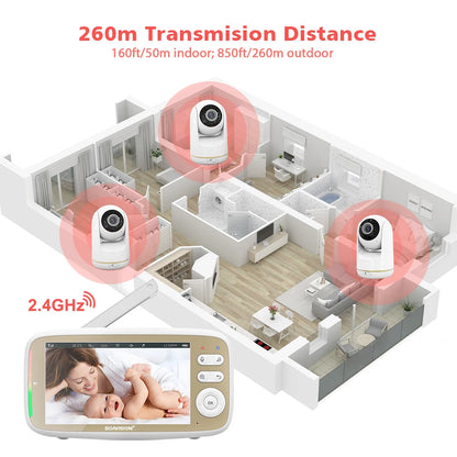 VB803 Baby Monitor With Camera Night Vision