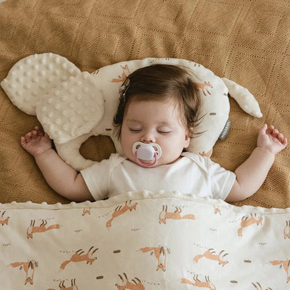 Baby Pillow Newborn Sleep Comfort Security Elephant Ear Leaves Design Baby