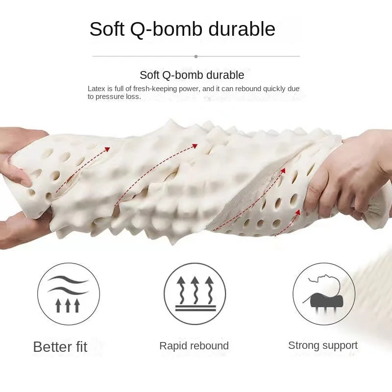 Orthopedic Latex Pillow Thailand Massage Memory Cervical Neck Pain