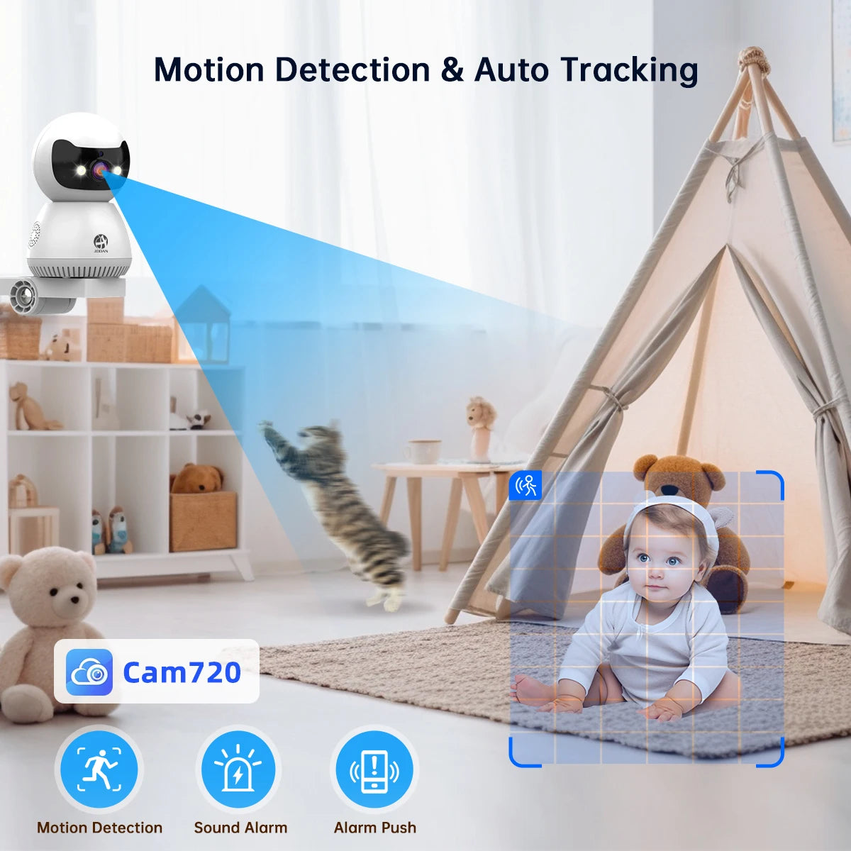 JOOAN Smart Security Baby camera 5M