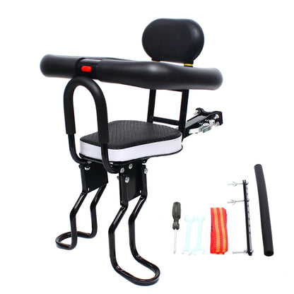 Double-Point Fixation Bicycle Front Seat For Baby